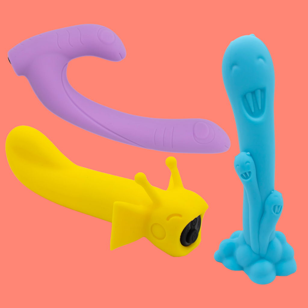 3 Unique Powerful Vibrators, USB Rechargeable & High Quality
