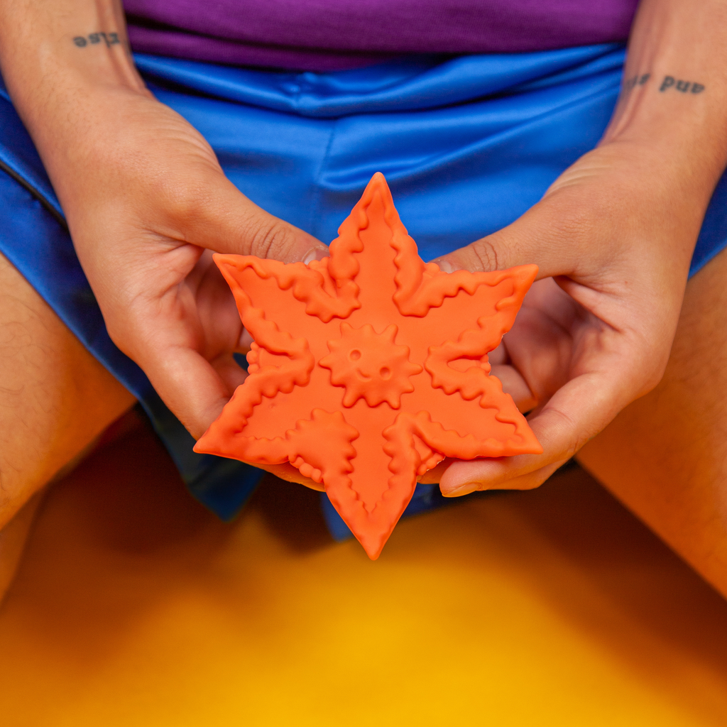 Starsi - Coral Starfish Vibrator, Deep Rumbling Vibrations, Body Safe CLF Starsi - Coral Starfish Vibrator, Deep Rumbling Vibrations, Body Safe CLF