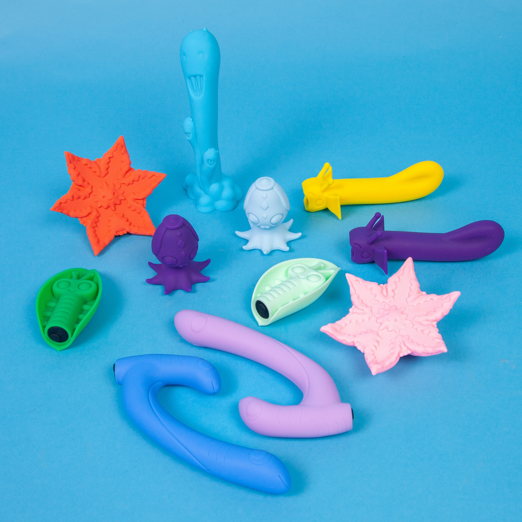 3 Unique Powerful Vibrators, USB Rechargeable & High Quality Silicone CLF 3 Unique Powerful Vibrators, USB Rechargeable & High Quality Silicone CLF