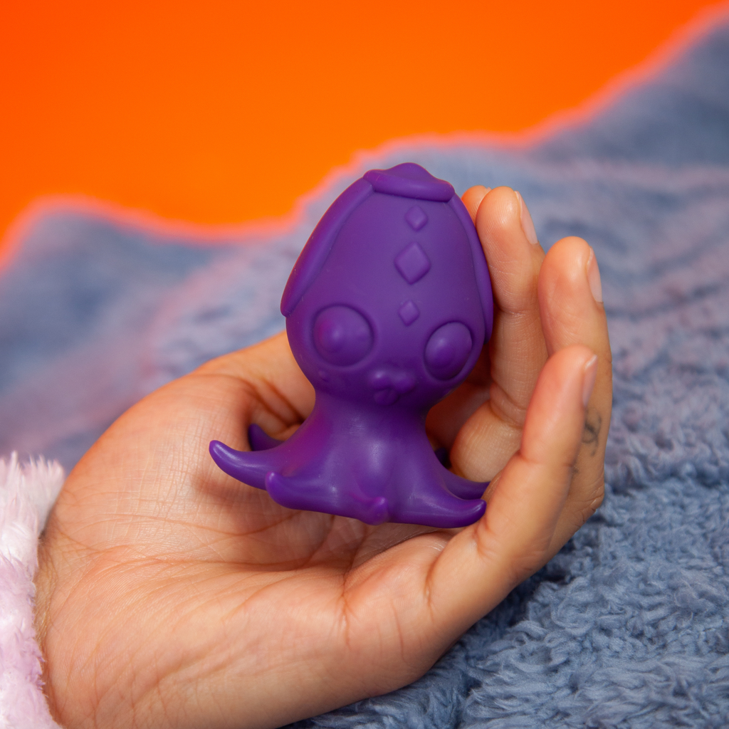 Princette - Purple Octopus Vibrator, Powerful Quiet & USB Rechargeable CLF Princette - Purple Octopus Vibrator, Powerful Quiet & USB Rechargeable CLF