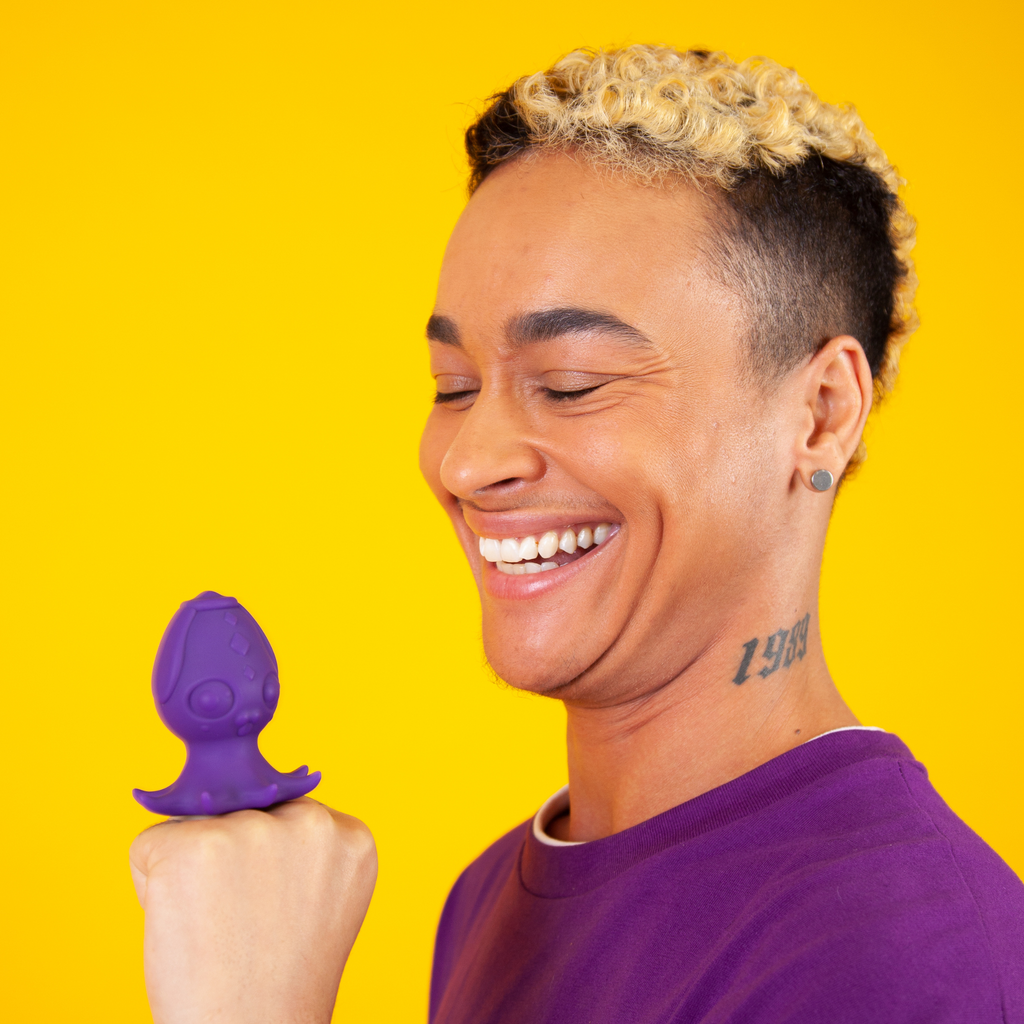 Princette - Purple Octopus Vibrator, Powerful Quiet & USB Rechargeable CLF Princette - Purple Octopus Vibrator, Powerful Quiet & USB Rechargeable CLF